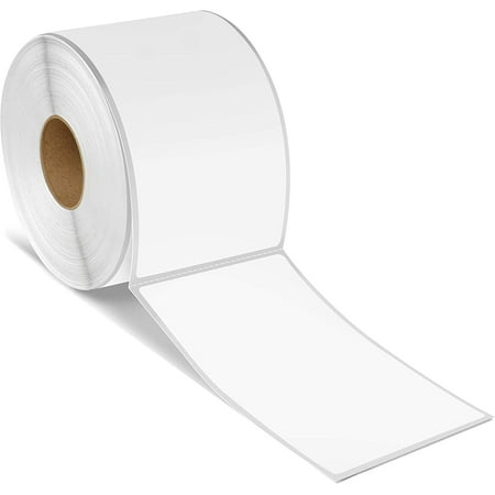 Spartan Industrial - 2.25" X 4” Direct Thermal Labels, Perforated Shipping Labels, Compatible with Rollo & Zebra Desktop Printers - 10 Rolls, 350/Roll