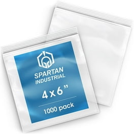 APQ Clear Goodie Bags with Gusseted Sides, 6 x 3 x 15, Pack of 1000 Clear  Gift Bags for Favors, Sweets, Small Items, 1 Mil Polyethylene Clear Treat  Bags with Open Top
