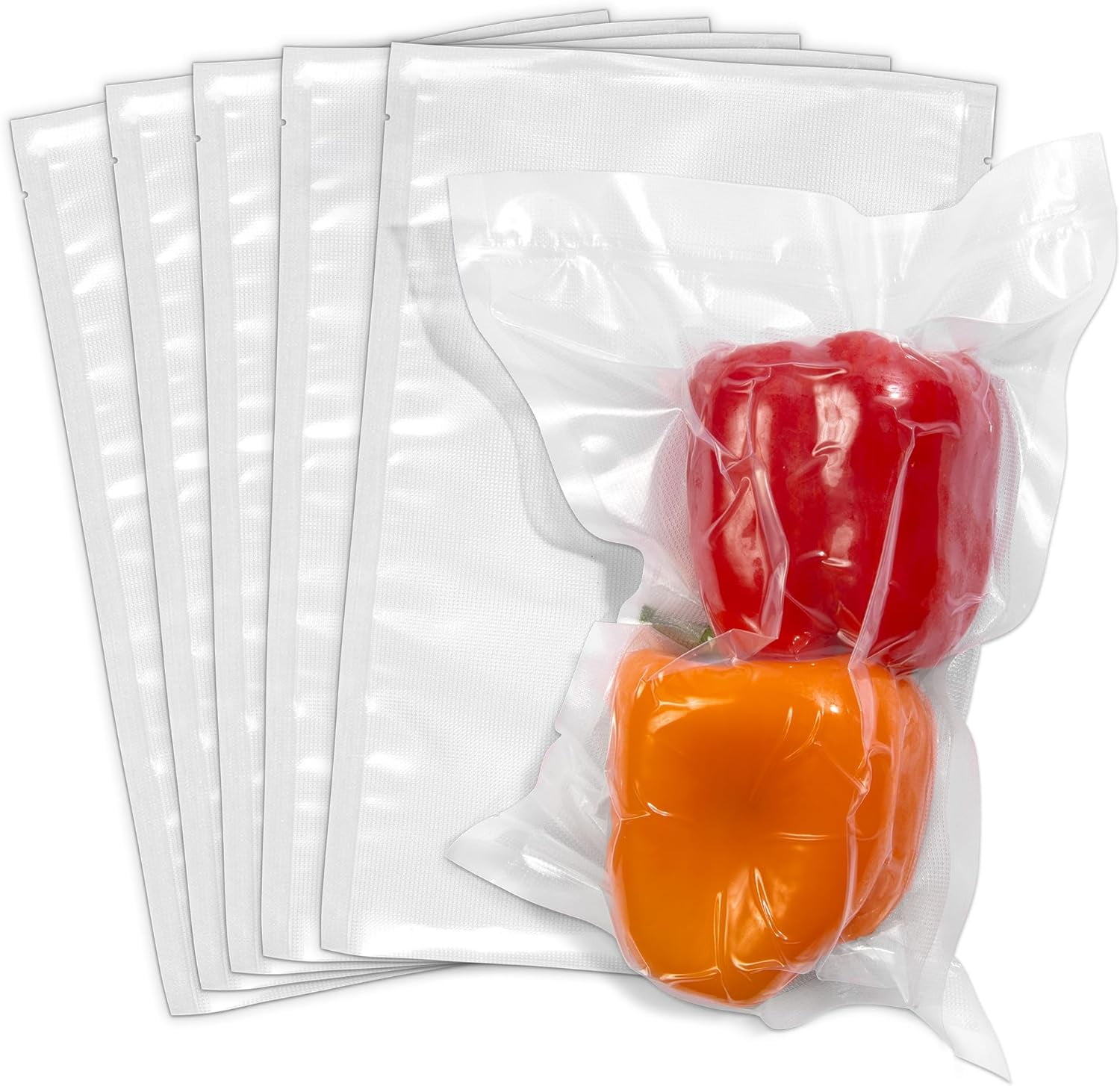 Spartan Industrial 8" X 12" Vacuum Seal Food Bags for Freeze Drying