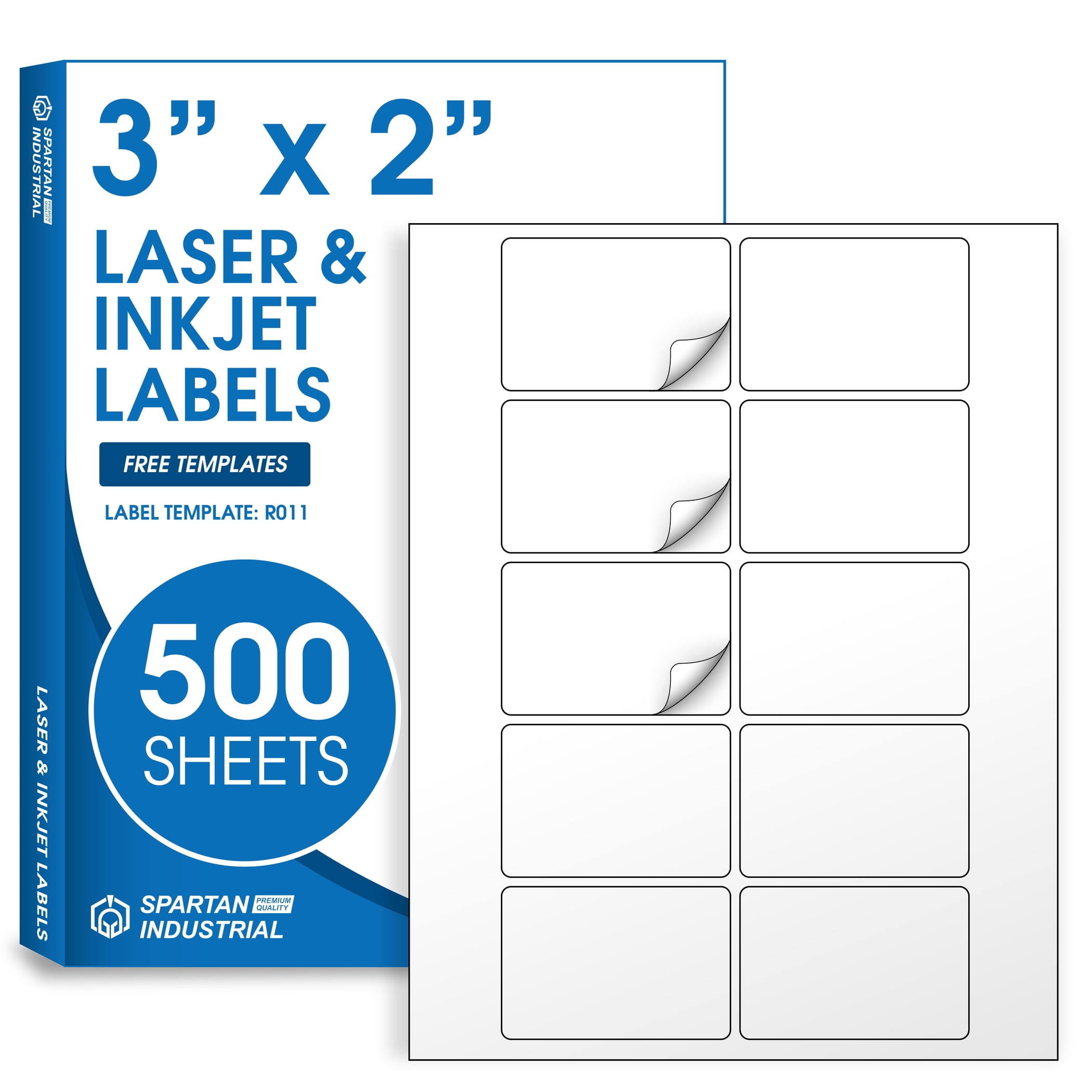 Labels For Labeling Spartan Industrial Printable Laser Inkjet Labels - 3