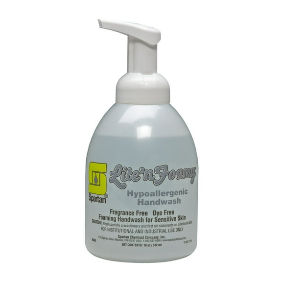 Spartan Lite'n Foamy Hypoallergenic Foaming Handwash , 6/cs