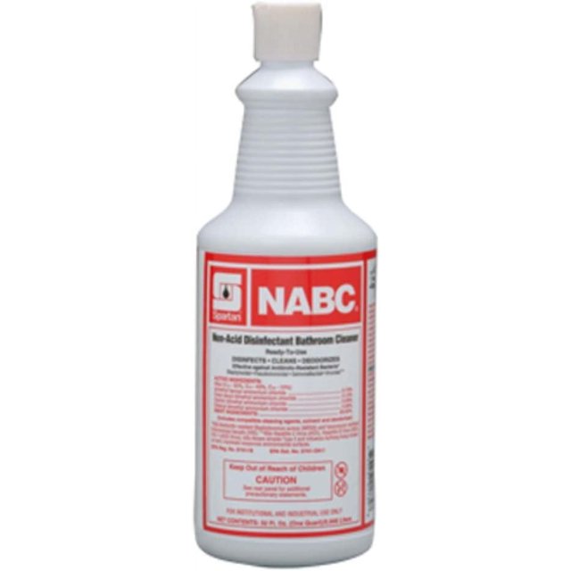 Spartan RTU NABC Bathroom Cleaner, Quarts, Case of 12