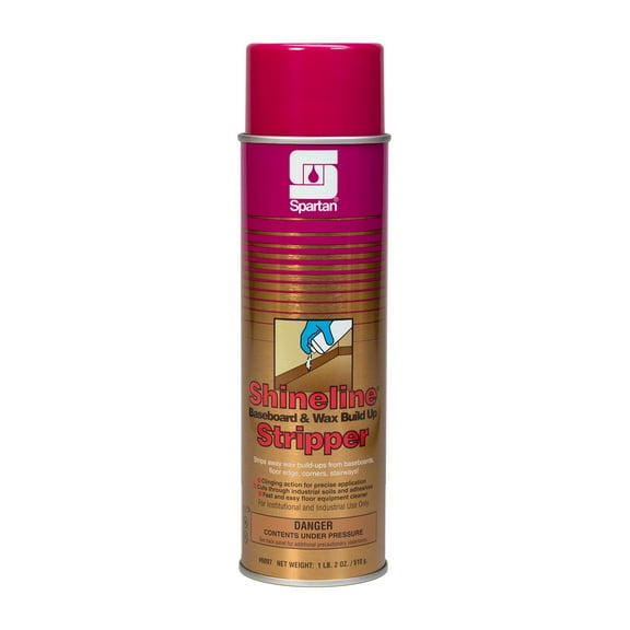 Spartan Shineline Baseboard & Wax Build Up Stripper , 12/cs