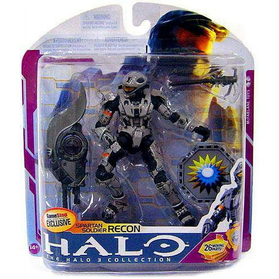 Spartan Soldier Recon Action Figure Steel Series 6 Medal Edition