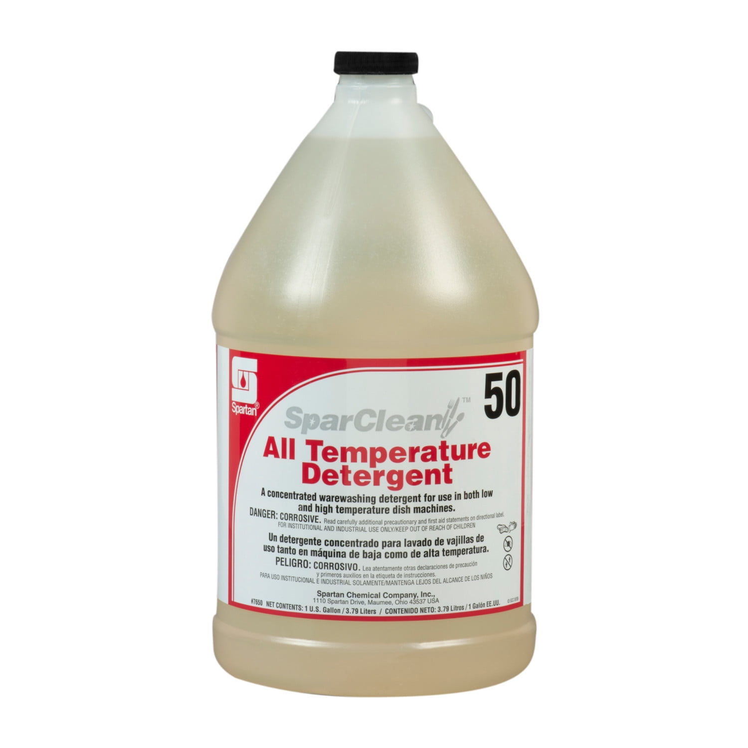 Spartan SparClean All Temperature Detergent 50 - Gal. , 4/cs