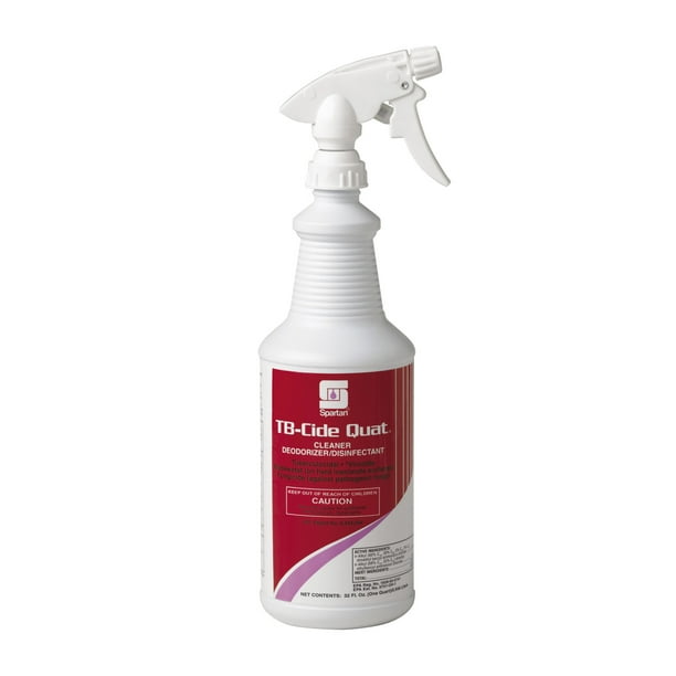 Spartan TBCide Quat RTU Handi Spray Cleaner Qt. , 12/cs Walmart