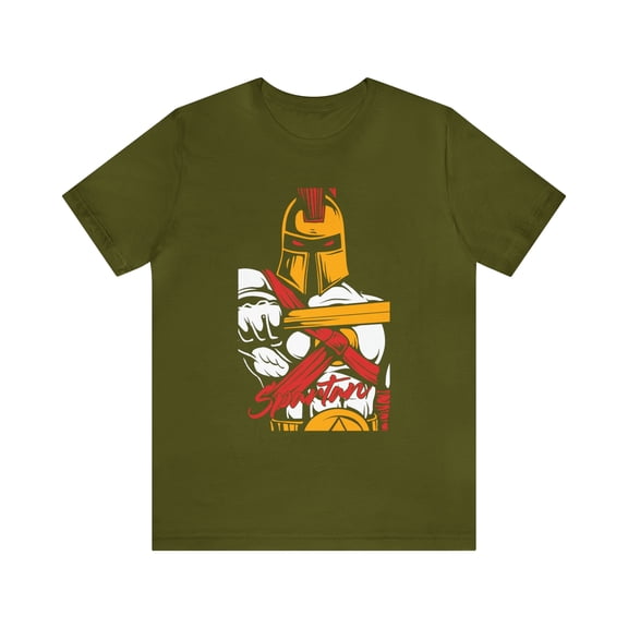 Spartan Unisex Jersey Short Sleeve Canvas Bella  Tee