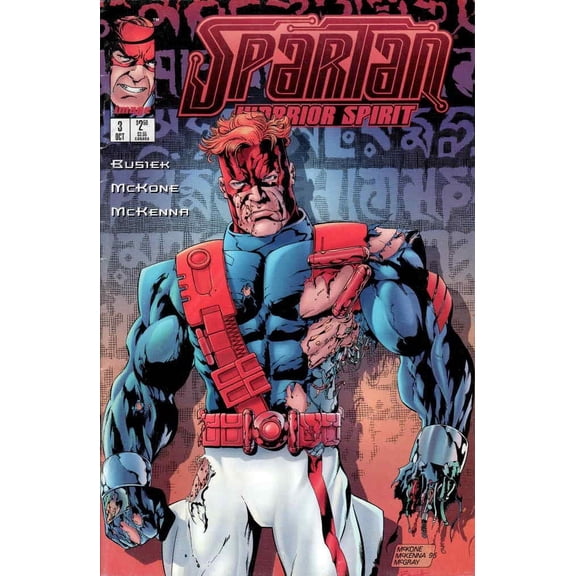 Spartan: Warrior Spirit #3 VF ; Image Comic Book