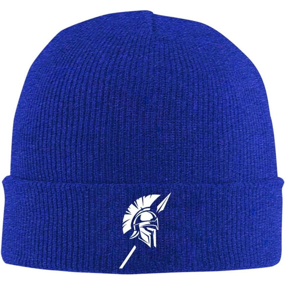 Spartan Winter Beanie Daily Hat Cuffed Plain Knitted Skull Cap for Men and Women Warm