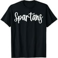 thumbnail image 1 of Spartans School Spirit Team Mascot Game Night T-Shirt, 1 of 3