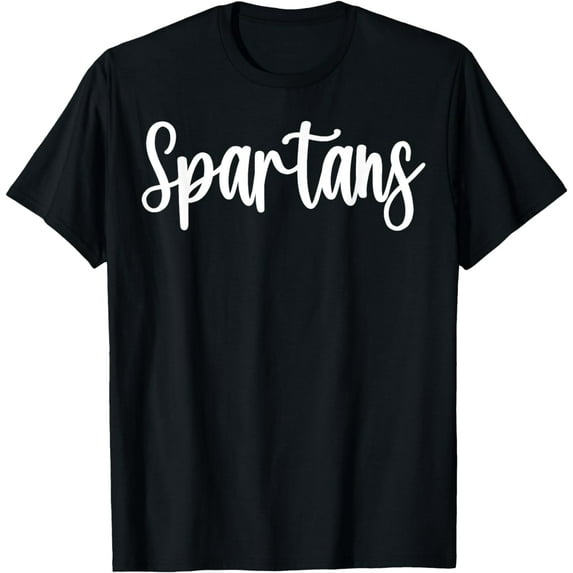 Spartans School Spirit Team Mascot Game Night T-Shirt
