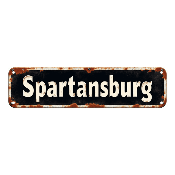 Spartansburg Laundry Tin Sign 16*4 Inch - "Wash, Dry, Repeat" for Laundry Room, Mudroom | laundry signs wall decor, laundry decor, funny signs