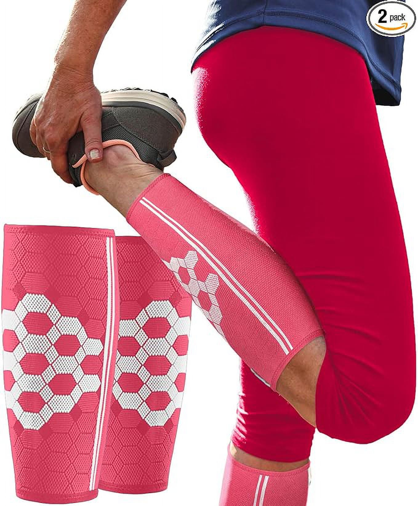 Sparthos Calf Compression Sleeves (Pair) Leg Compression Socks for