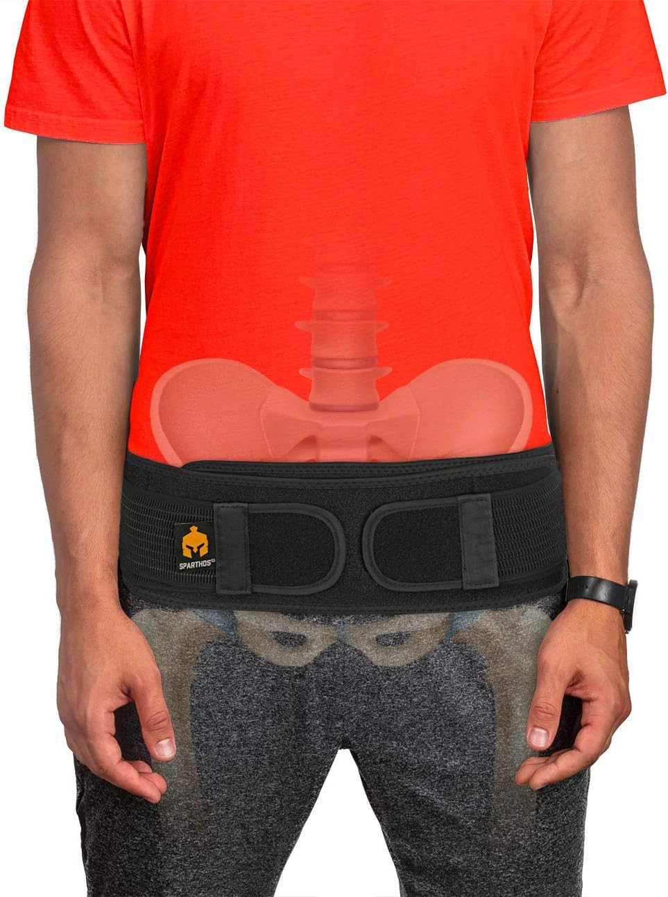 Sparthos Sacroiliac Si Hip Belt Relief from Si Joint, Sciatica, Pelvis