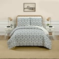 thumbnail image 1 of Spartina 449 Hamilton 3-Piece Reversible Cotton Quilt Set, Cream/Blue, King, 1 of 7