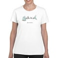 thumbnail image 1 of Sparus Barbedwirus T-Shirt Women -Engin Selcuk Designs, Female Medium, 1 of 4