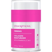 Spascriptions Collagen Firming Face Moisturizer with Vitamins A, C & E, 3.5 fl oz