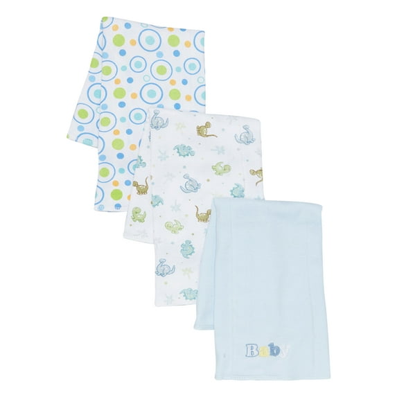 Spasilk Baby 3 Pack Cotton Burp Cloths