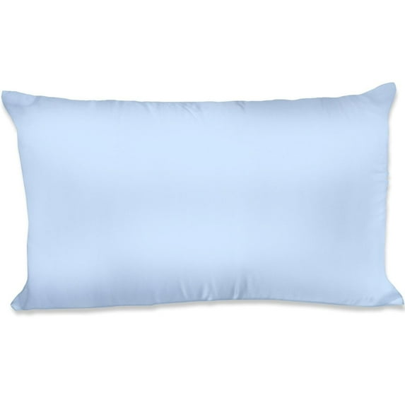 Spasilk Satin Pillowcase for Hair and Face Beauty, Queen/Standard, 1 Pack, Blue