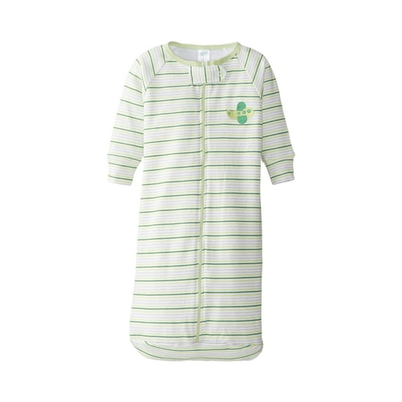 Spasilk Unisex-Baby Newborn Cotton Sleep Bag Sack, 0 - 6 Months - Green Plane