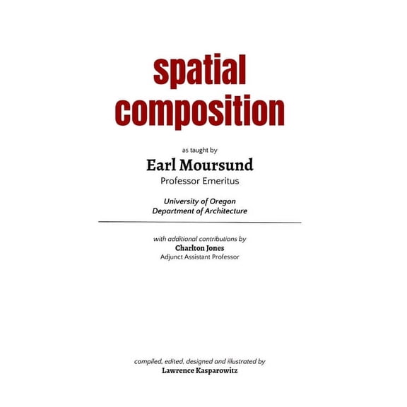Spatial Composition, (Hardcover)