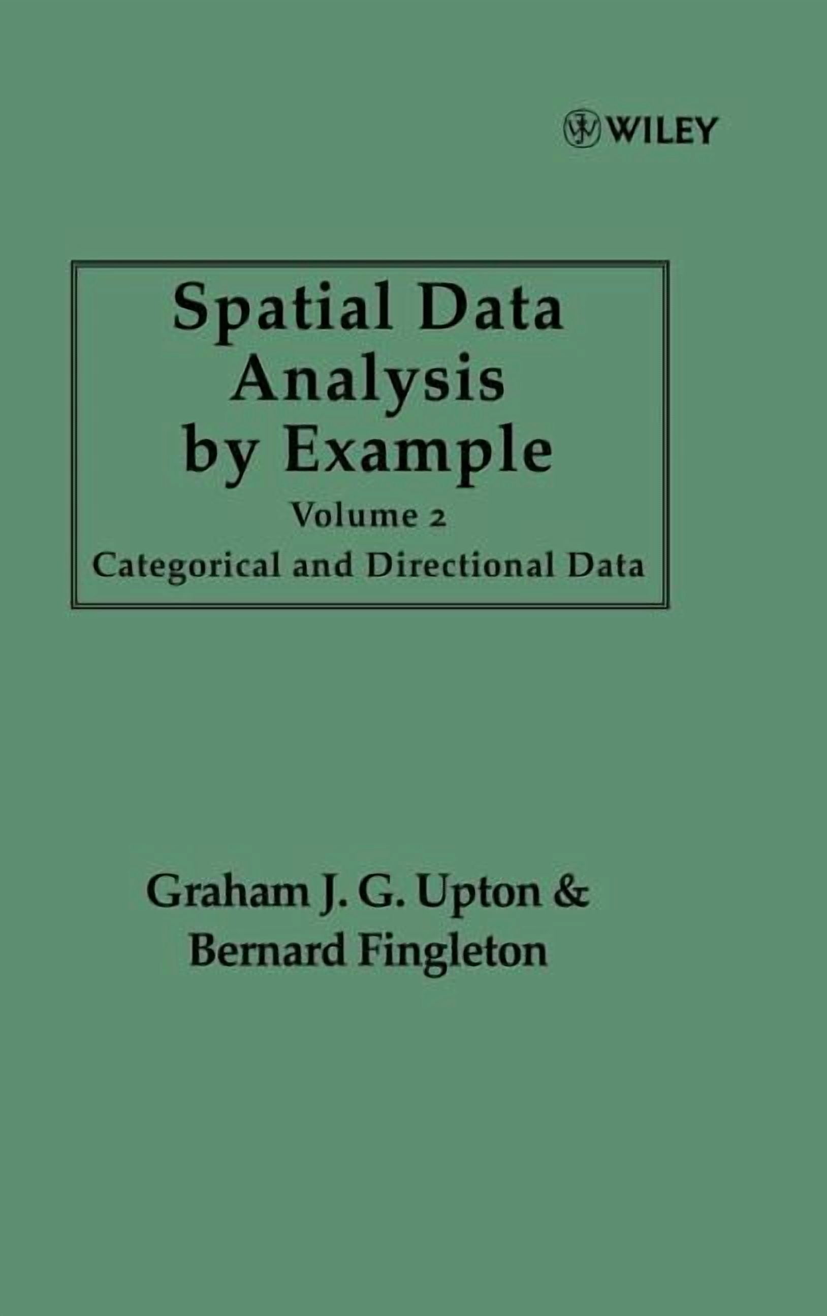 Spatial Data Analysis by Example Categorical and Directional Data ...