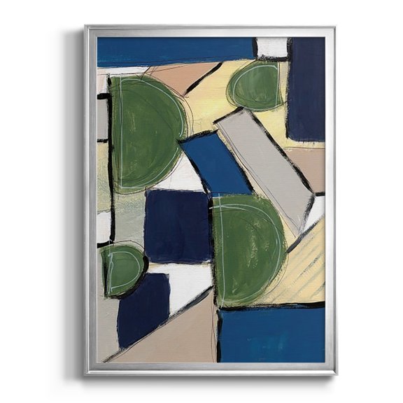 Spatial Mix I Premium Framed Print, in Gold, Black, or Silver - Ready to Hang