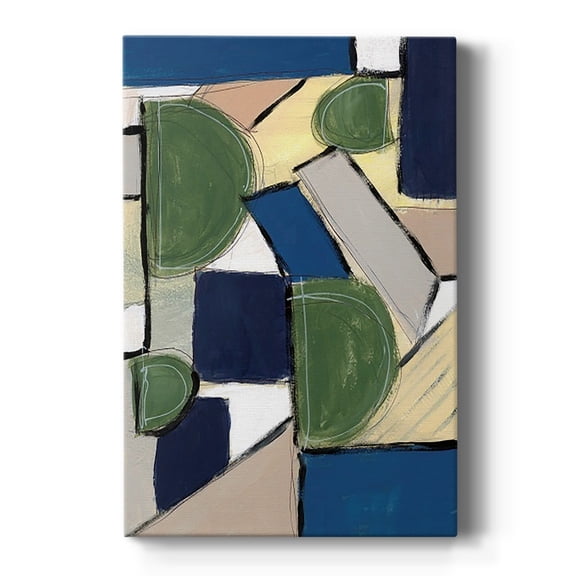Spatial Mix I Premium Gallery Wrapped Canvas - Ready to Hang