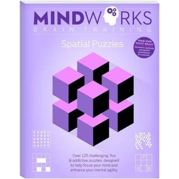 Pre-Owned Mindworks Brain Training Series 1: Spatial Puzzles (Paperback 9781488906930)