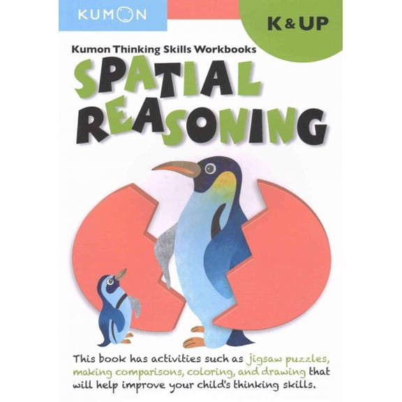 Pre-Owned Kumon Thinking Skills Workbooks K: Spatial Reasoning (Paperback) 1941082513 9781941082515