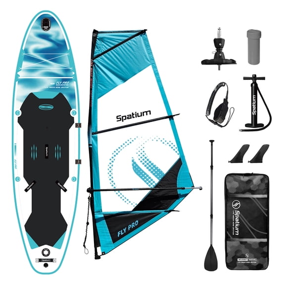 Spatium Windsurf Sail Professional Inflatable Sup Paddle Board Windsurf Board with sail