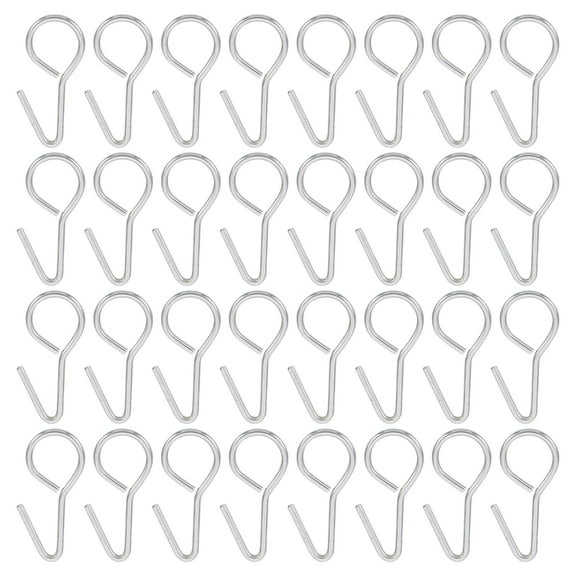 Spatiy 100pcs Useful Car Seat Cover Hooks Professional Vehicle Seat Pad Fixing Hanger