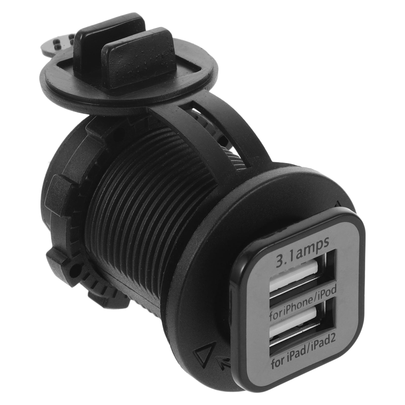 Spatiy 12- 24V Socket Waterproof Socket Replacement DIY for Car Marine ...