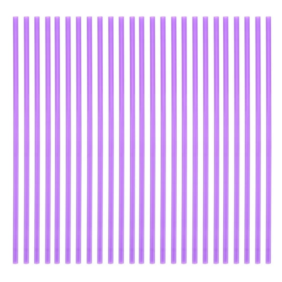 Spatiy 200pcs Drinking Straws Straws Juices for Wedding Birthday Party Supplies ( Purple )