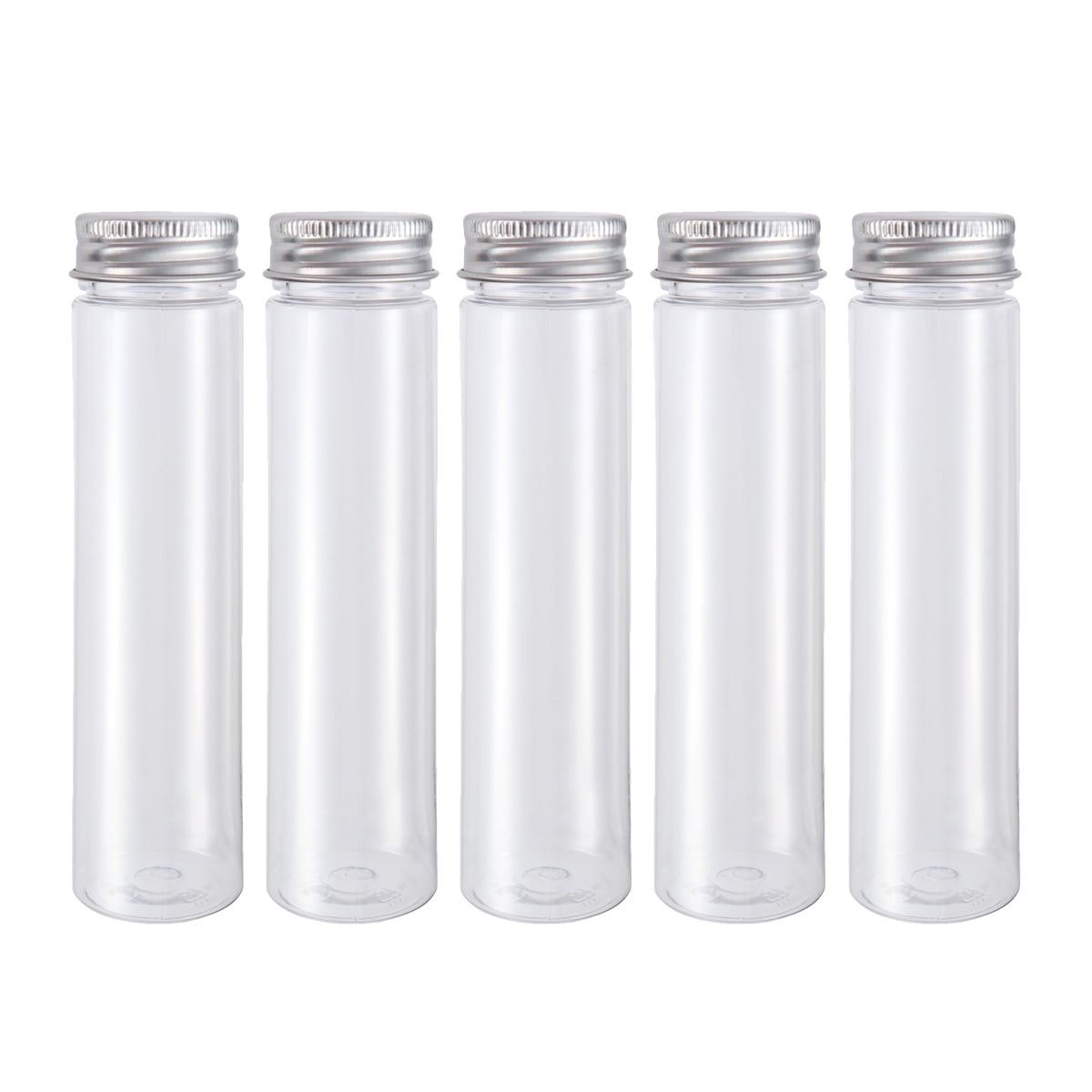 Hsei 36 Pcs 110ml Plastic Test Tubes With Screw Lids Clear Gumball