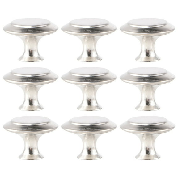 Spatiy Stainless Steel Drawer Knobs Cupboard Door Cabinet Silver Handle with Screws for Home Kitchen Room Pulls 20pcs XL