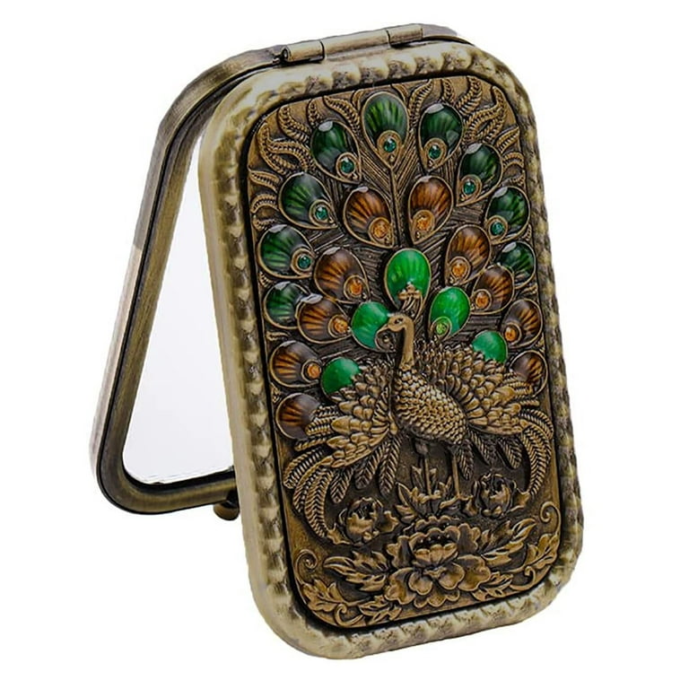 Vintage style compact purse hot sale