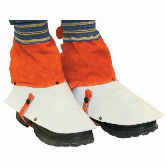 Spats, One Size Fits Most, Leather, Brown (4 Pack)