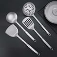 thumbnail image 1 of Spatula,Long Handle Wok Turner,Stainless Steel Spatula,Heat Resistant,Ergonomic Grip for Commercial Kitchen,Professional Cooking,Turners Paddles,Durable Cookware Accessories,,NCHKUN, 1 of 6