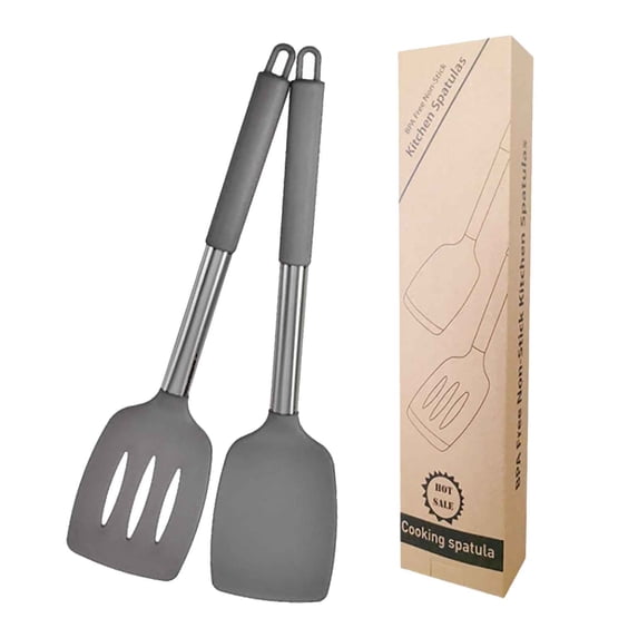 Spatula, Non-Stick Cooking Turner, 1-Piece Flexible Scraper with Heat-Resistant Head for Easy Flipping & Stirring, Ideal for Everyday Cooking & Baking on Non-Stick Cookware Aestivo | AESTIVO