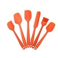 thumbnail image 1 of Spatula Set 5 Piece Silicone Stainless Steel Core Heat Resistant 600掳F Non Stick BPA Free Dishwasher Safe Multipurpose for Cooking Baking Mixing Icing Kitchen Utensils, 1 of 1
