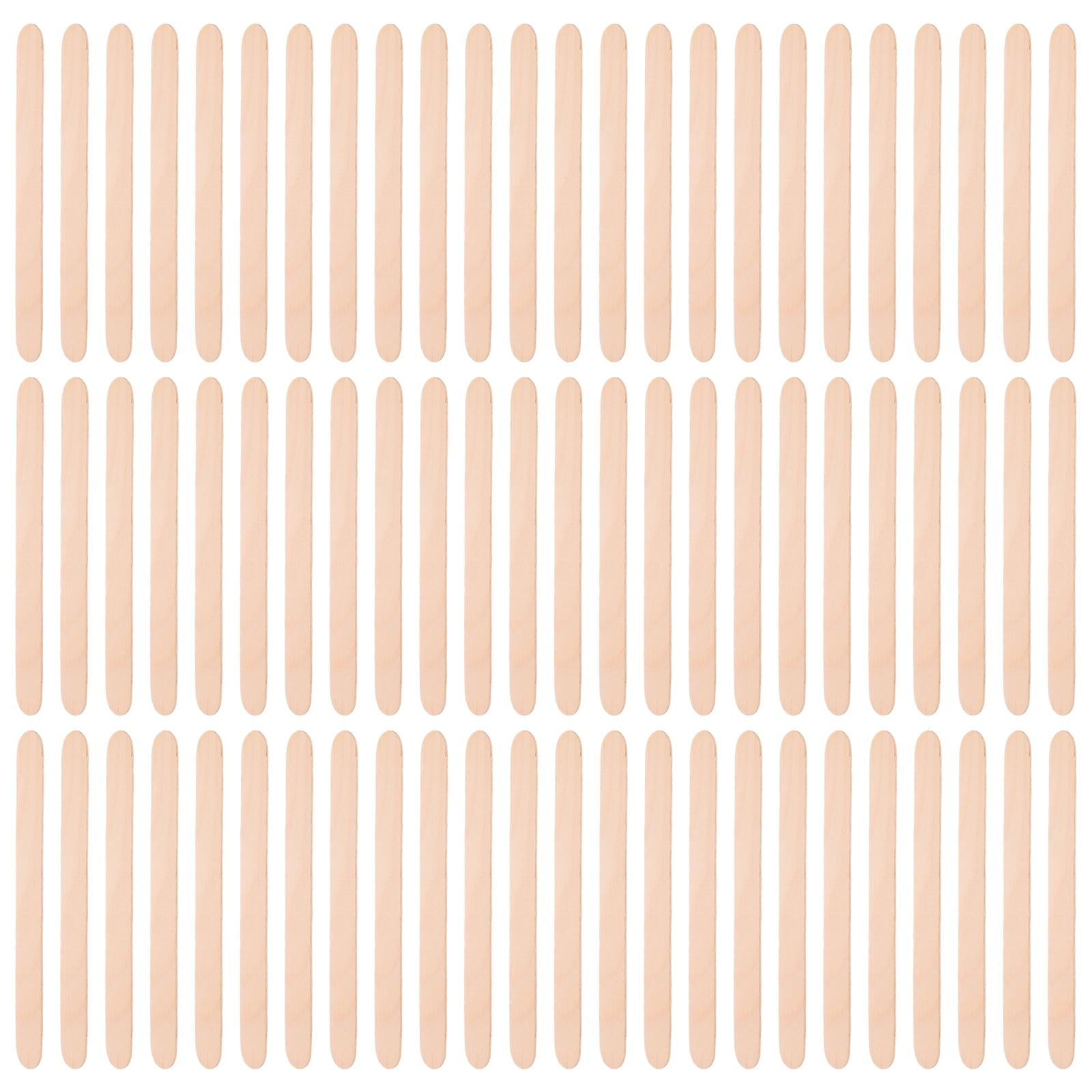 Spatula Wood Chips Tonge Scrpaer Tongue Depressors 20 Packs Manual