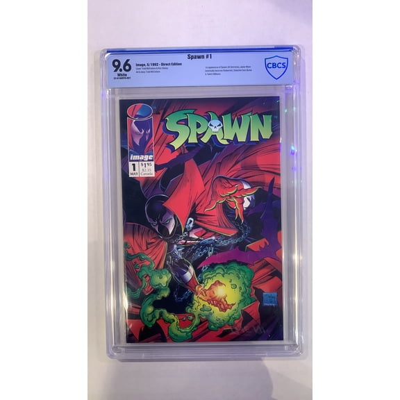 Spawn #1 - CBCS 9.6 Comic Book