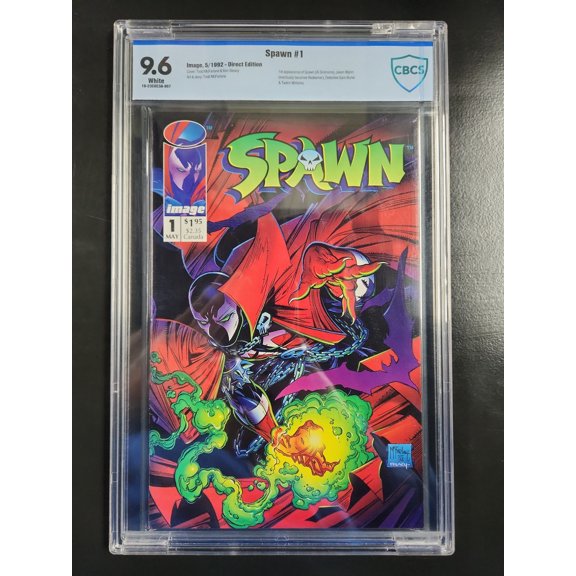 Spawn #1 - CBCS 9.6 Comic Book