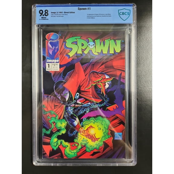 Spawn #1 - CBCS 9.8 Comic Book
