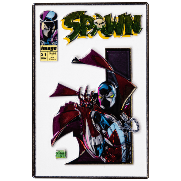 Spawn #21 Cover Series 3D Metal Pin - McFarlane Toys