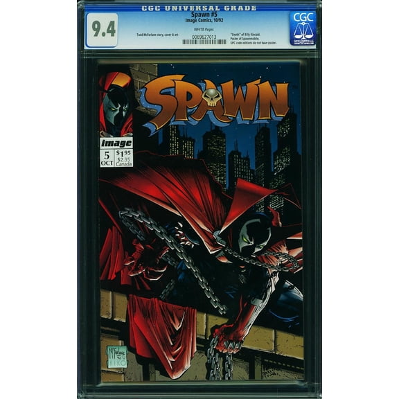 Spawn #5 - CGC 9.4 Comic Book