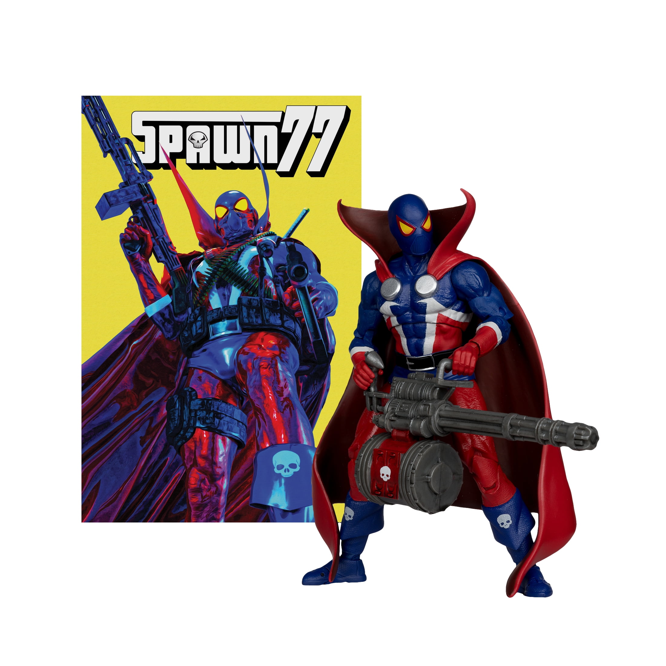 アメコミ McFarlane Toys' SPAWN Spawn 7in Action Figure with Comic - Spawn 1977 - McFarlane