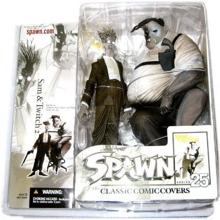 Spawn Classic Comic Covers Series Sam And Twitch 2 Action Figures