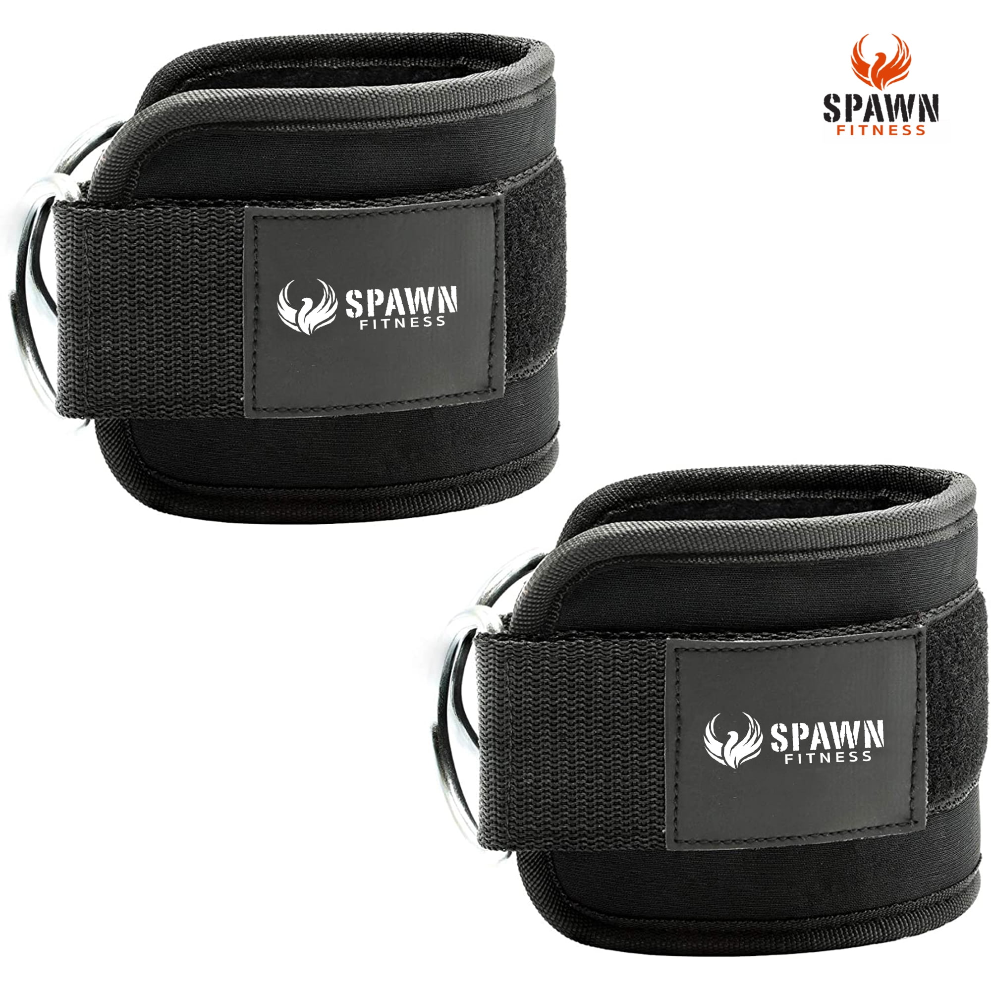 Spawn Fitness Ankle Straps for Cable Machine Home Gym Workout Kickback